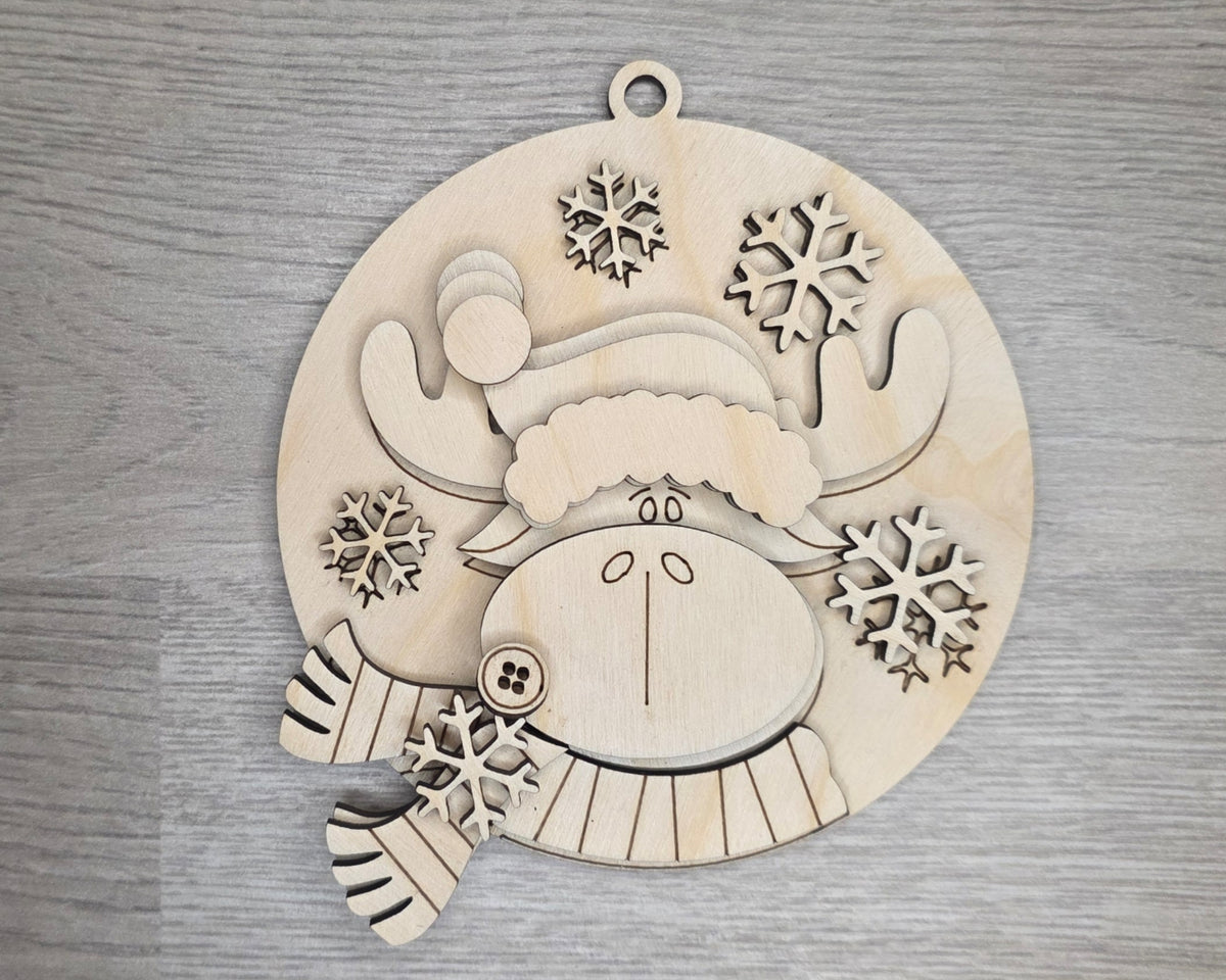 Moose Ornament | #5174