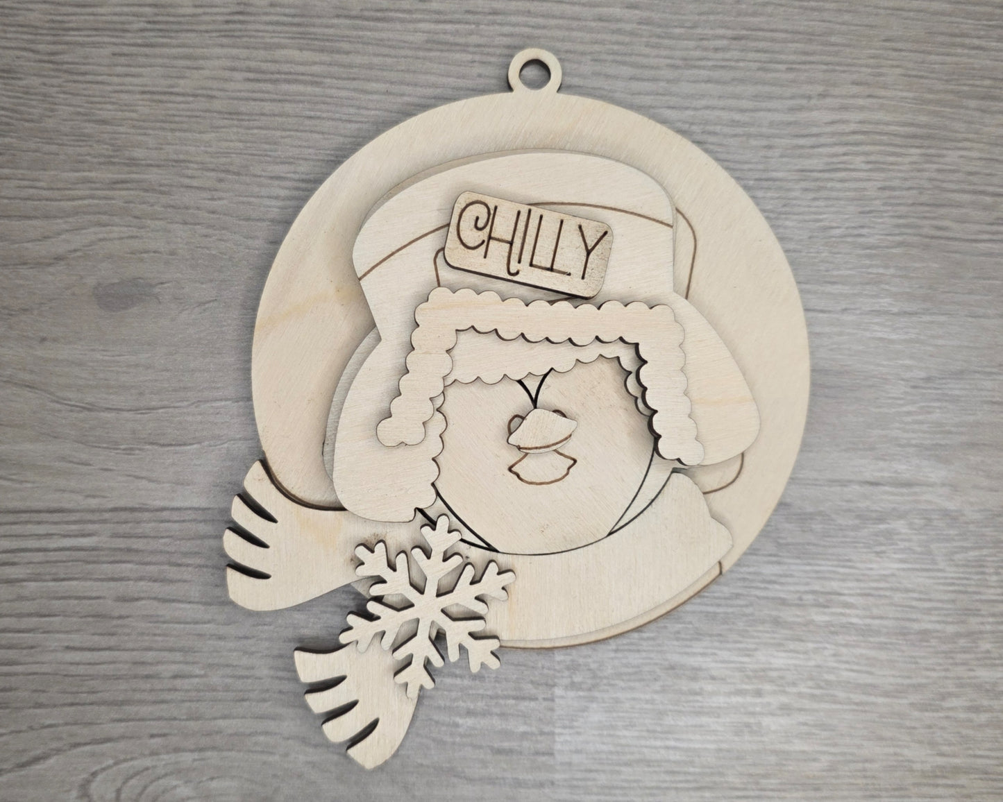 Penguin Christmas Ornament | #5255