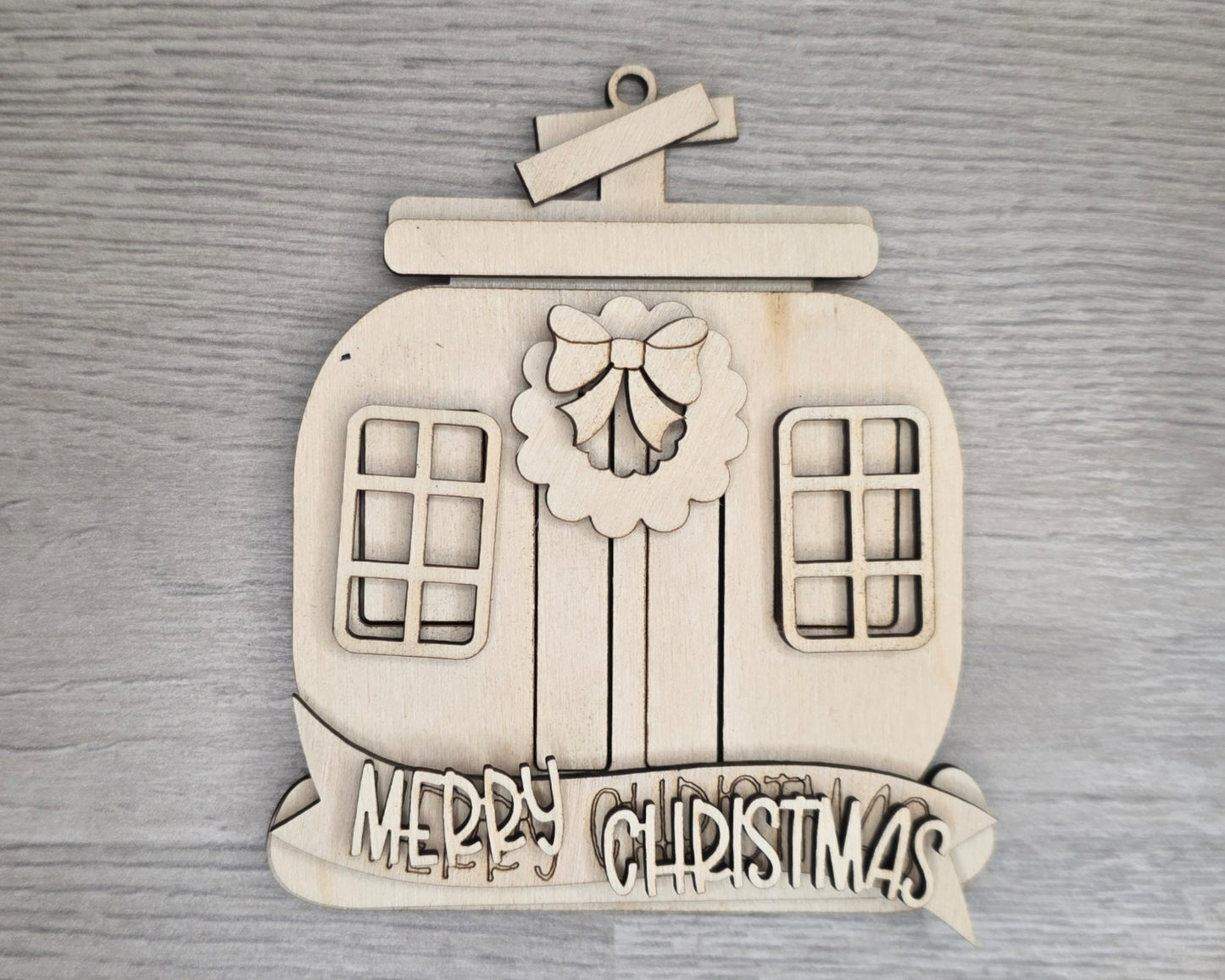 Mountain Gondola Ornament | #5357