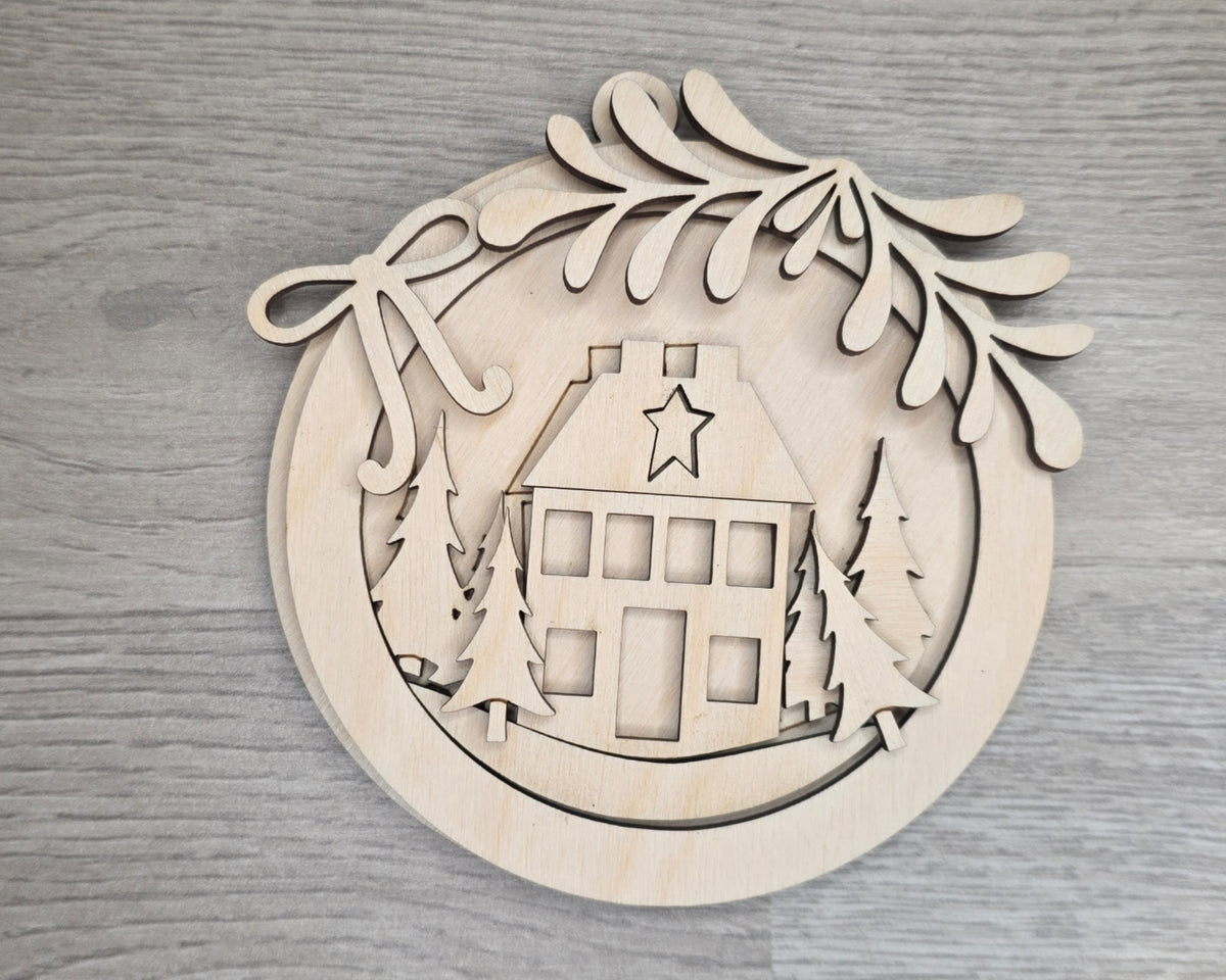 Primitive House Ornament | #5350