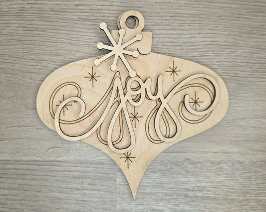 JOY Vintage Ornament | #5352