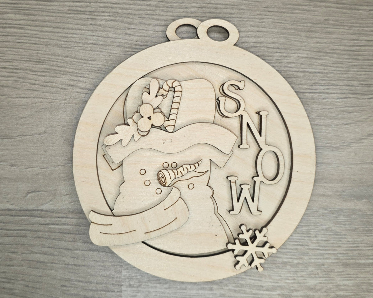 Snowman Ornament | #3019