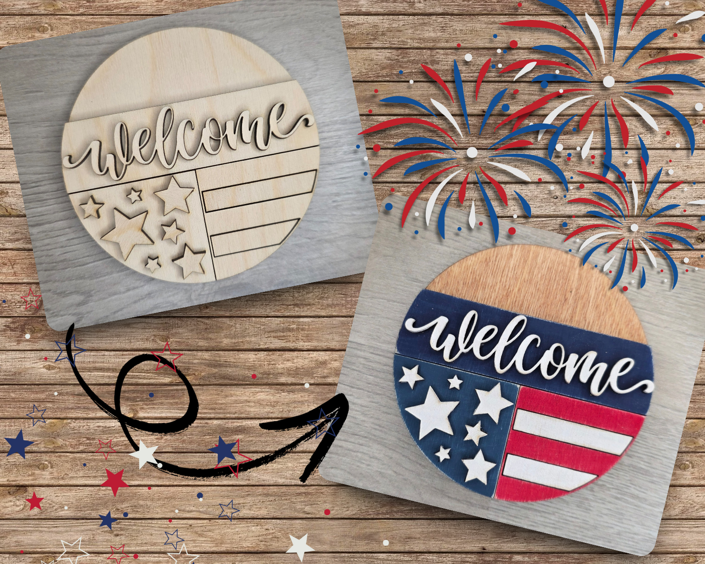 Flag Welcome | #2871