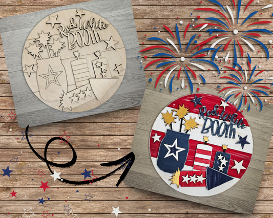 Red, White, Boom, Fireworks | #4399