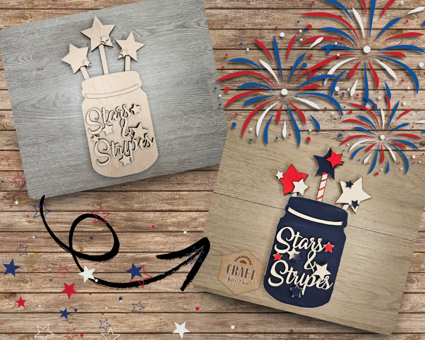 Stars & Strips Sparklers |#2734