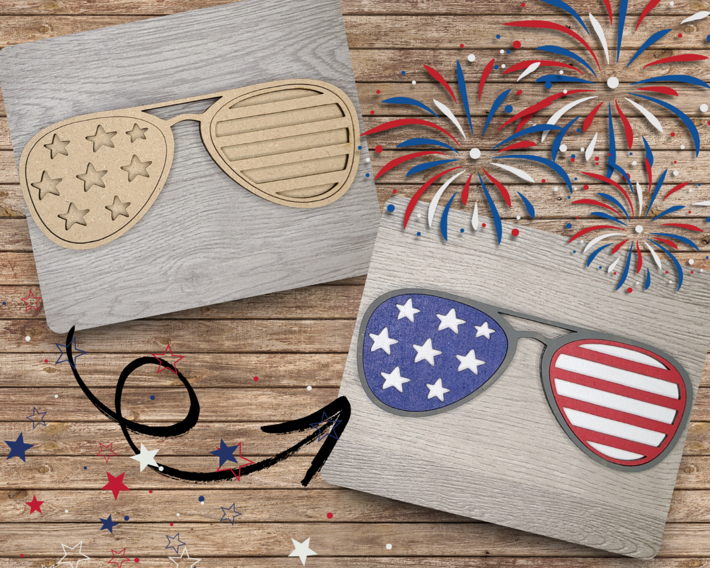 Patriotic Sunglasses | #2877