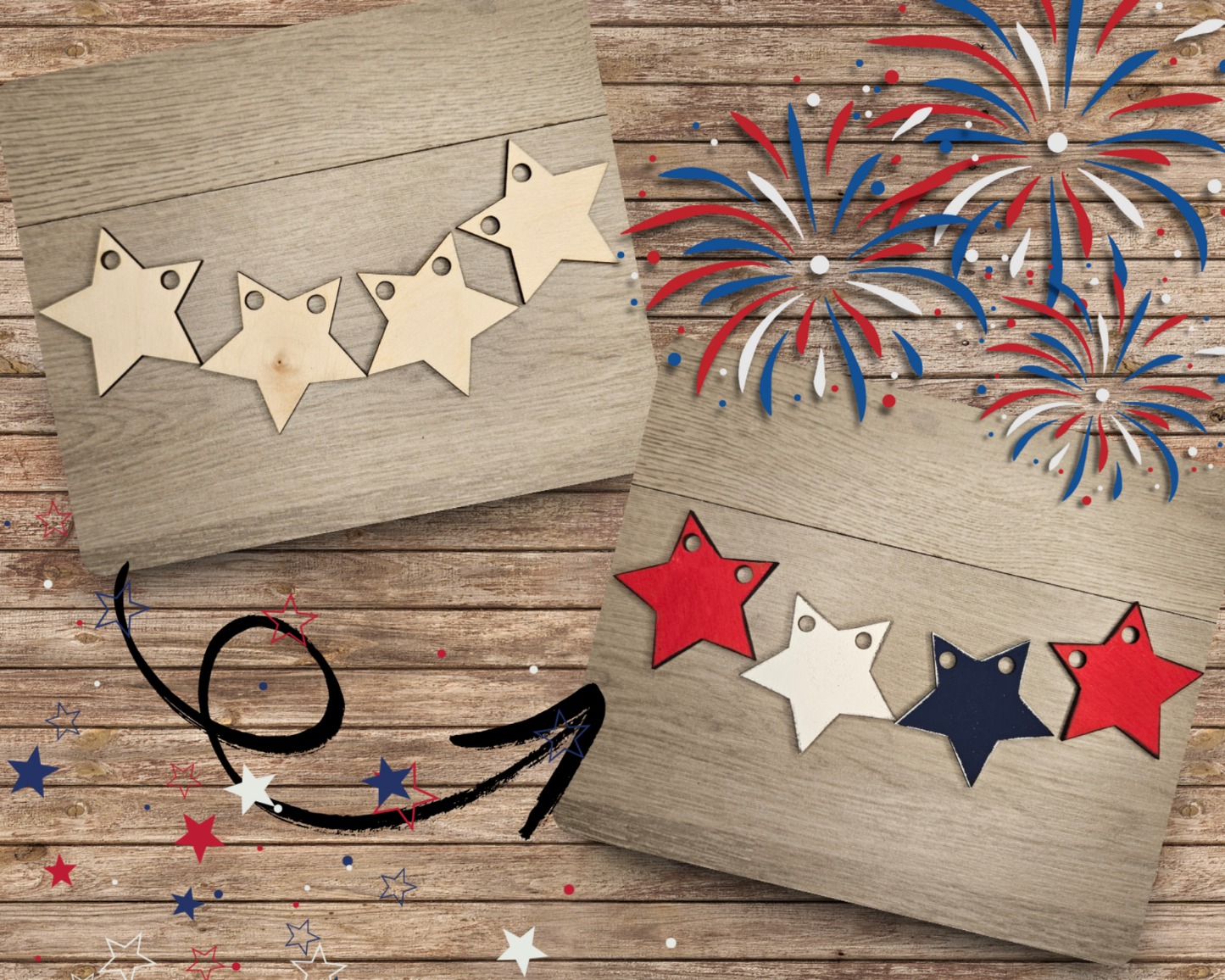 Star Bunting | #2832