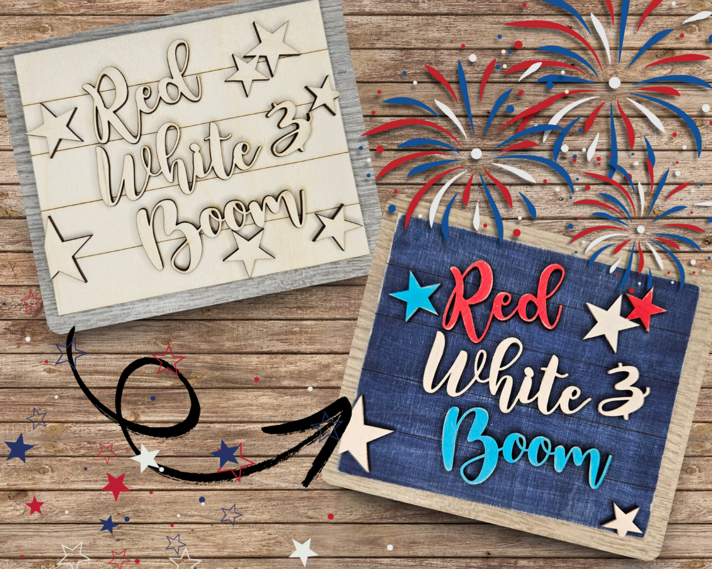 Red White Boom | #2863