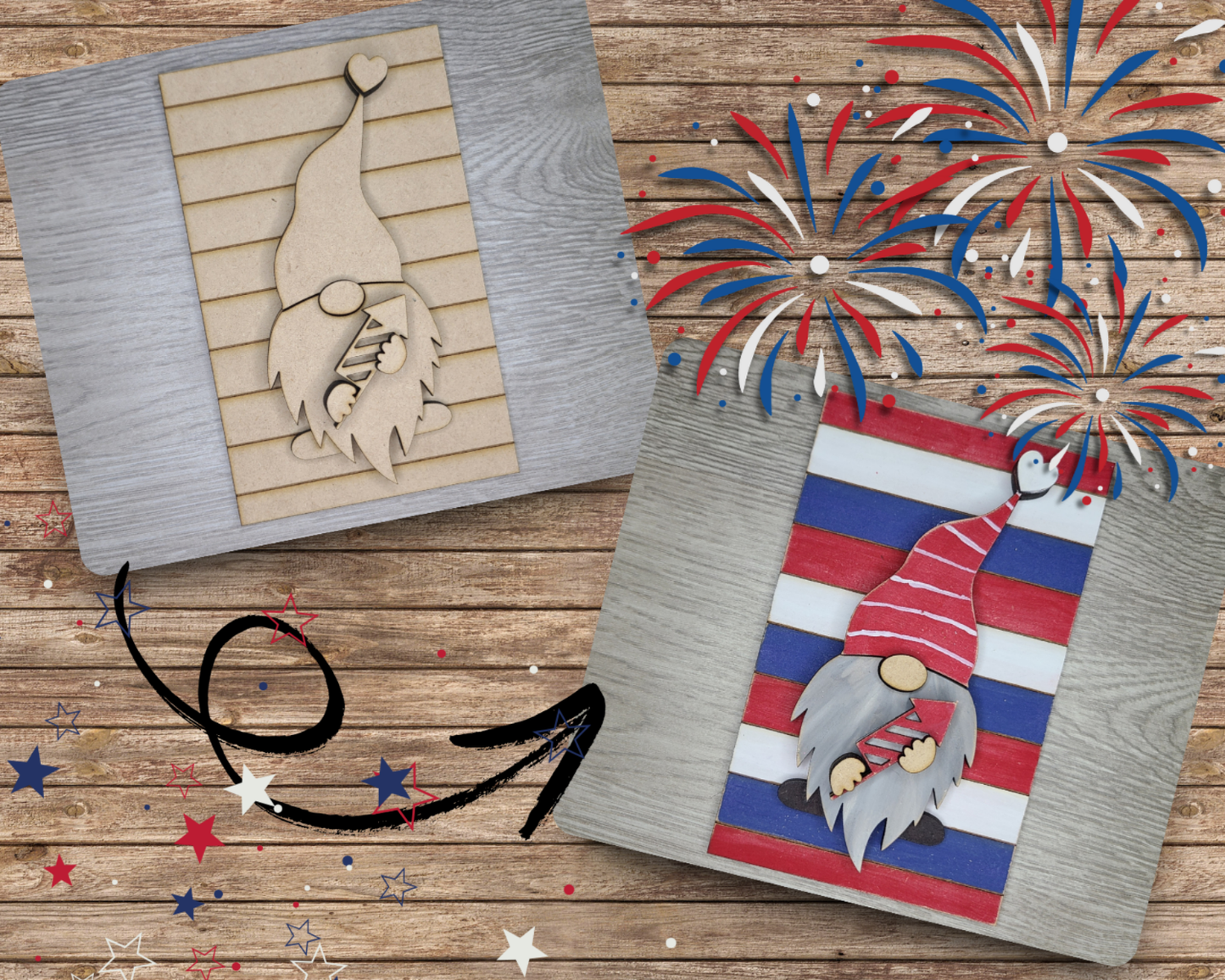 4th of July Gnome | #3269