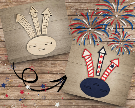 Fireworks Shelf Sitter | #4752
