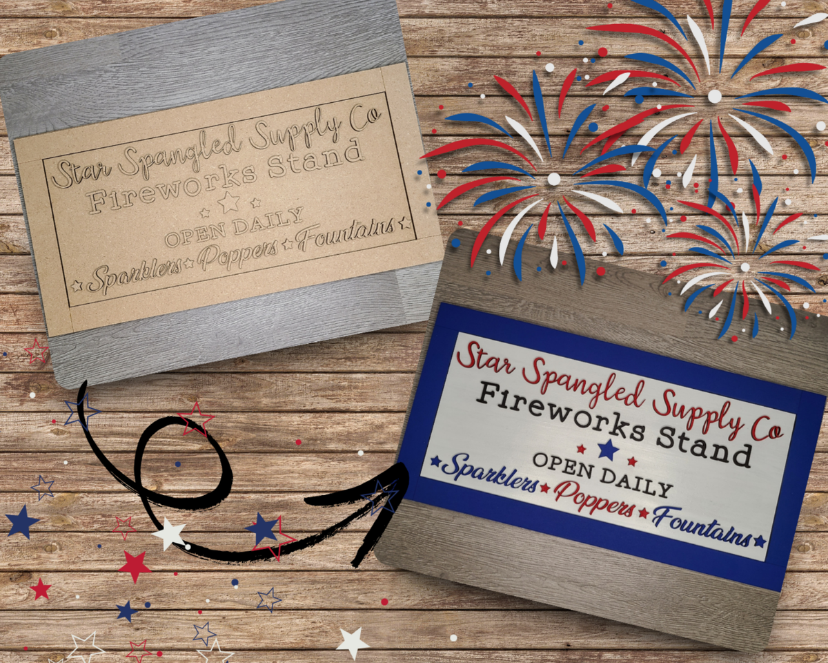 Firework Sign | #2648