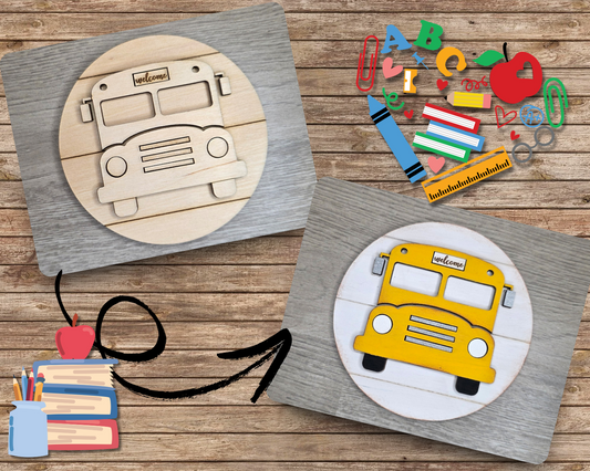 School Bus Sign | #2306