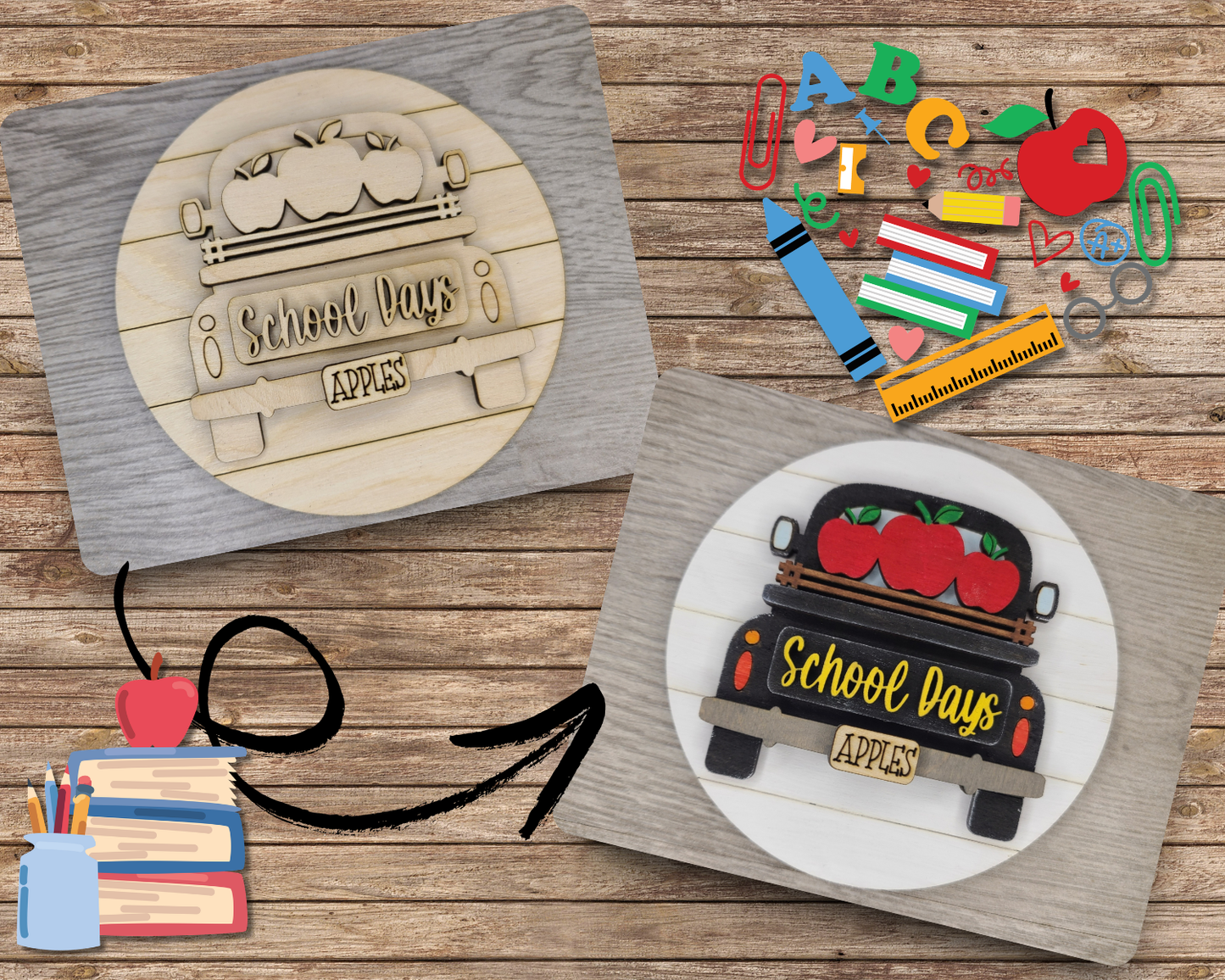Back 2 School Truck | #3435