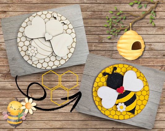 Bee Round | #4947