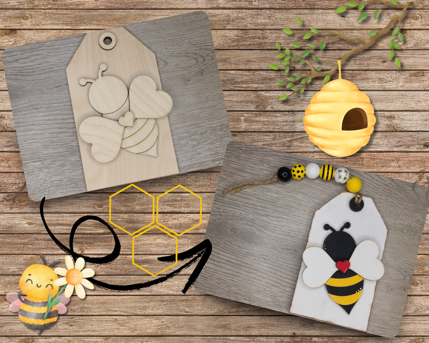Bee Tag | #3670