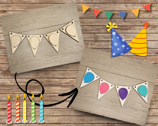 Birthday Bunting | #2574