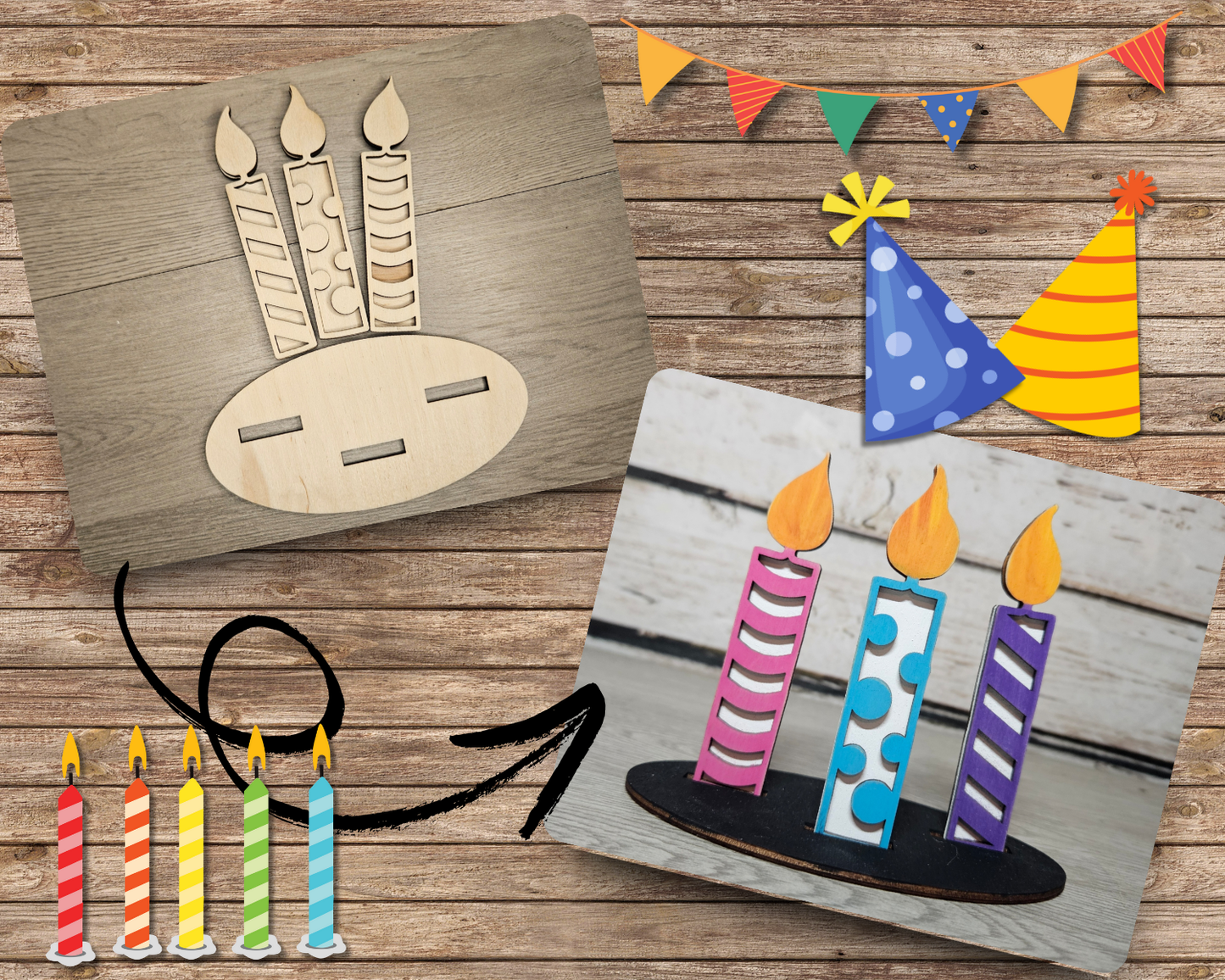 Birthday Candles | #2575