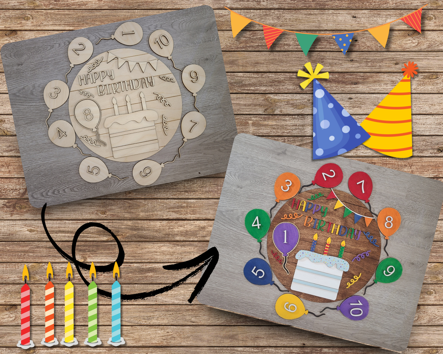 Birthday Sign | #3073