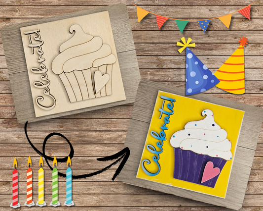 Celebrate Cupcake | #4689