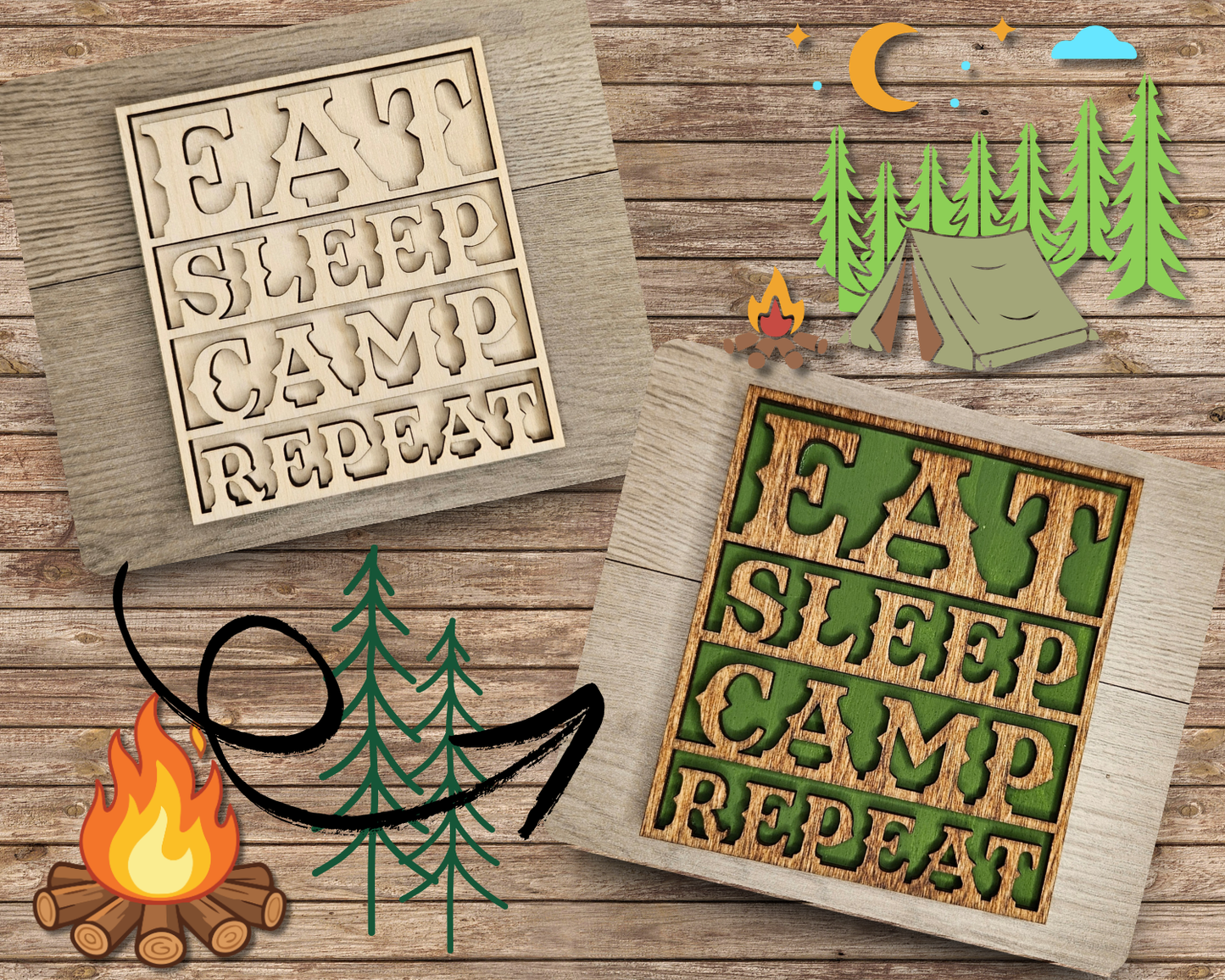 Eat Sleep Camp | #2698