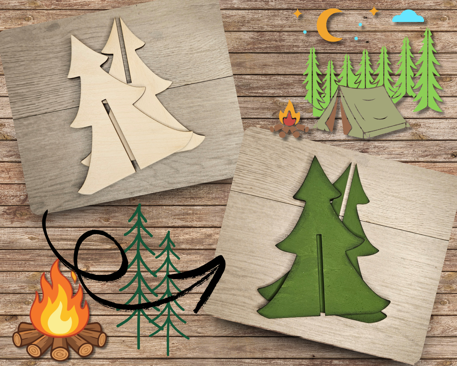 3D Tree | #3023 – Craft Kits 2 Go