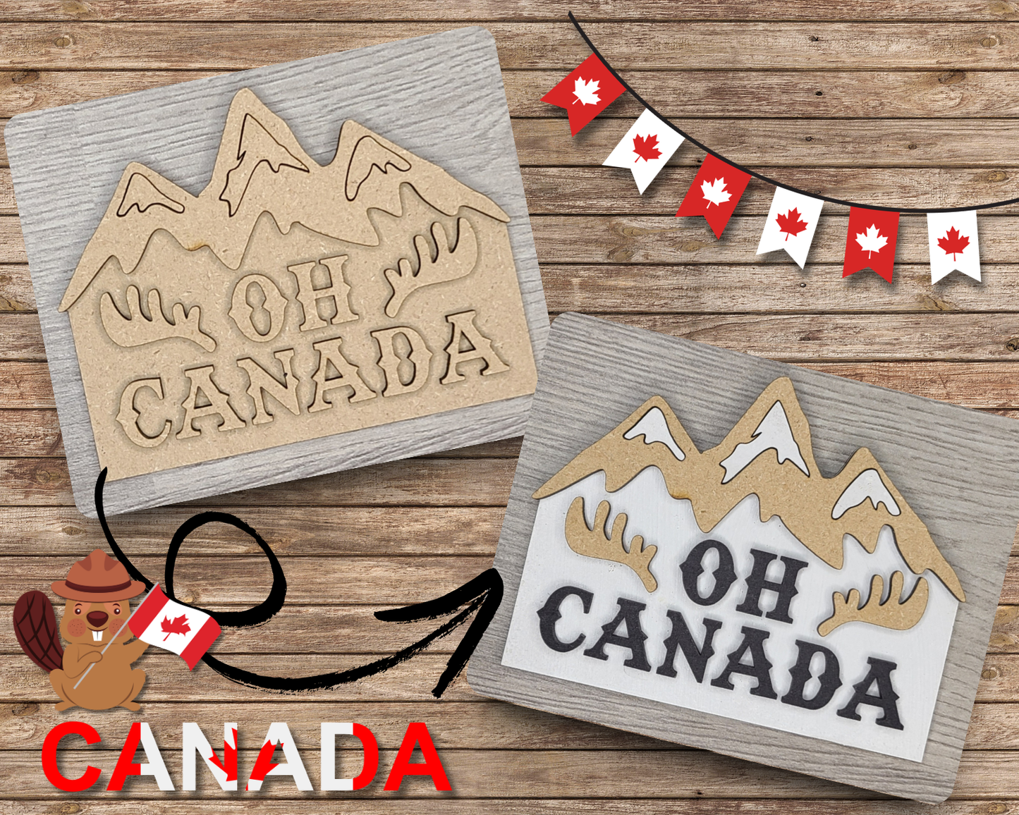 Oh Canada Mountain | #2941