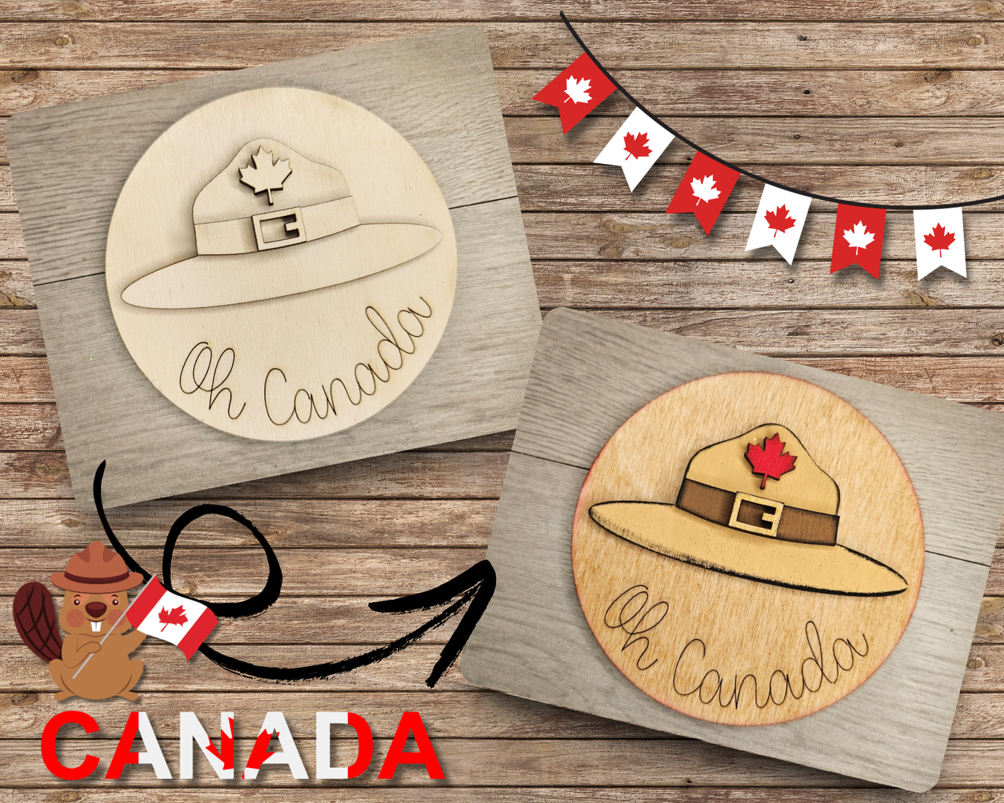 Canadian Officer Hat | #4732
