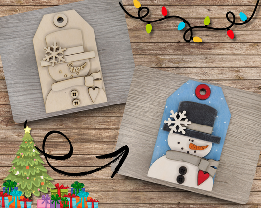 Snowman Tag | #3776