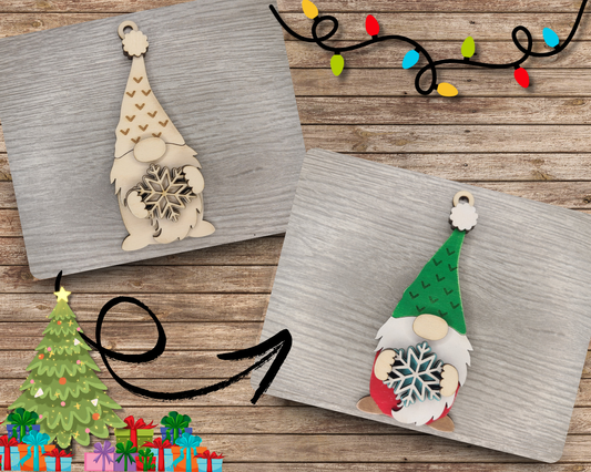 Christmas Gnome Ornament | #3838