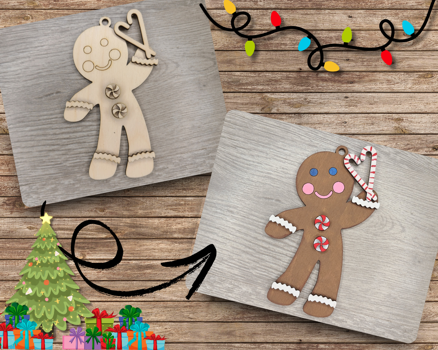 Gingerbread Ornament | #3941
