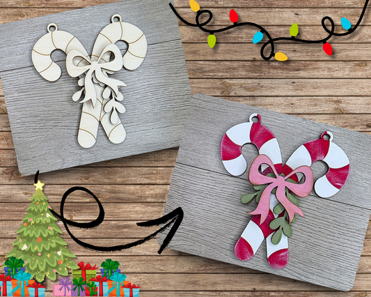 Candy Cane Christmas Ornament | #5015