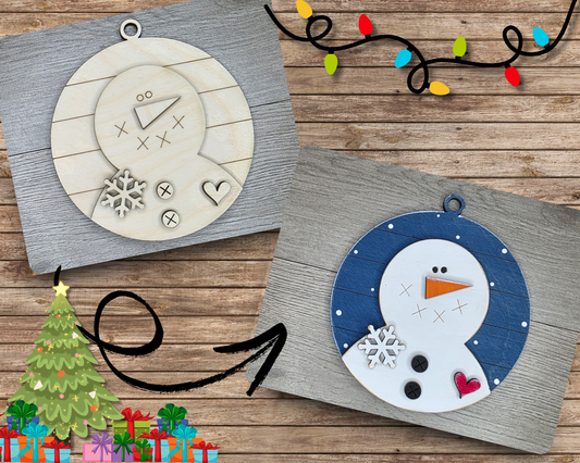 Snowman Christmas Ornament | #5076