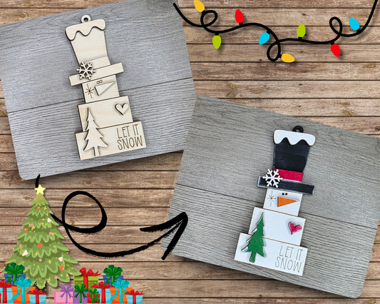 Snowman Christmas Ornament | #5037