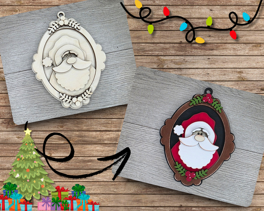 Santa Christmas Ornament  | #5075