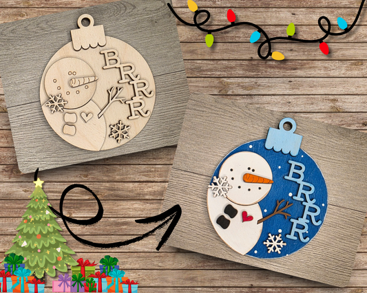 Snowman Ornament | #5094