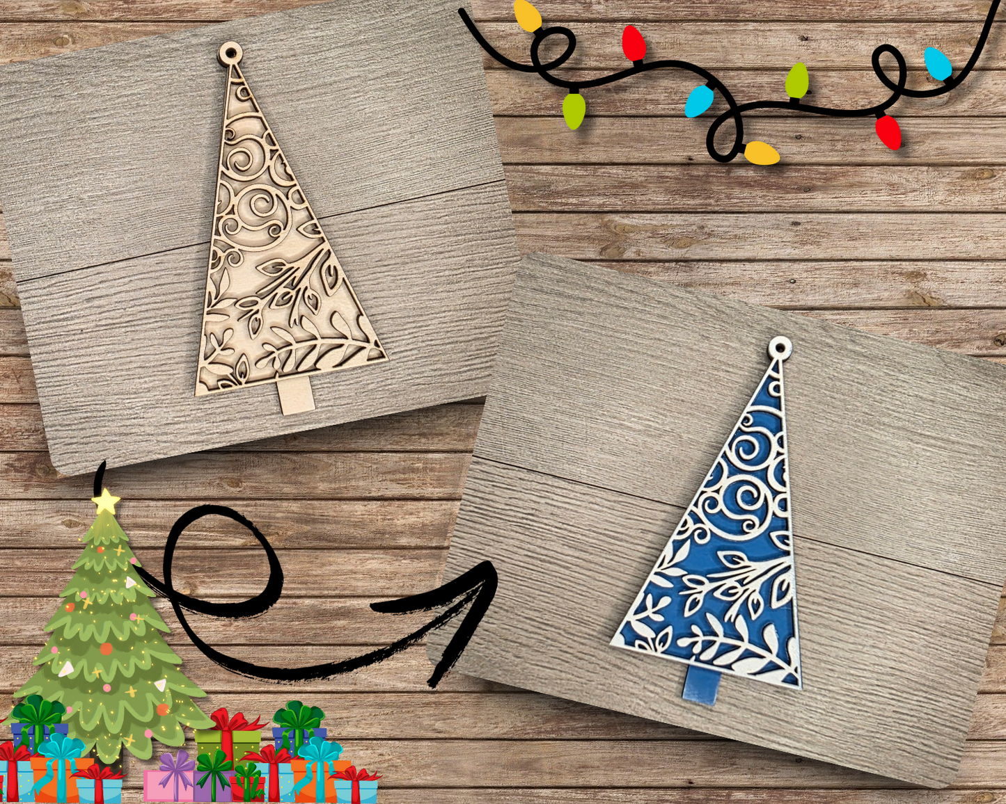 Christmas Tree Ornament | #5105