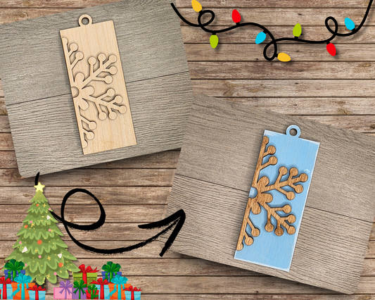 Simple Snowflake Ornament | #5111