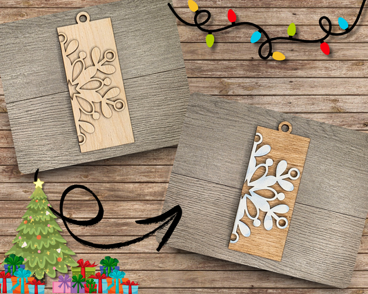 Simple Snowflake Ornament | #5113