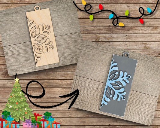 Simple Snowflake Ornament | #5103