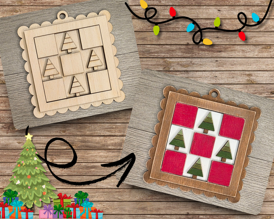 Quilt Block Ornament | #5124