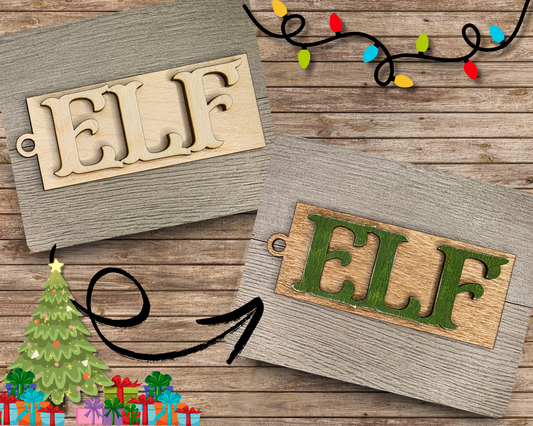 Elf Christmas Ornament | #5121