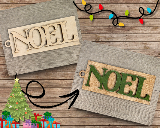 Noel Christmas Ornament | #5125