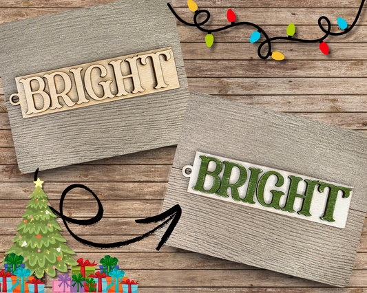 Bright Christmas Ornament | #5137