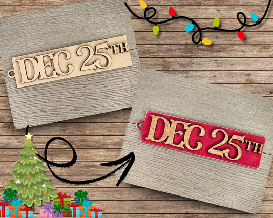 Dec 25th Christmas Ornament | #5138