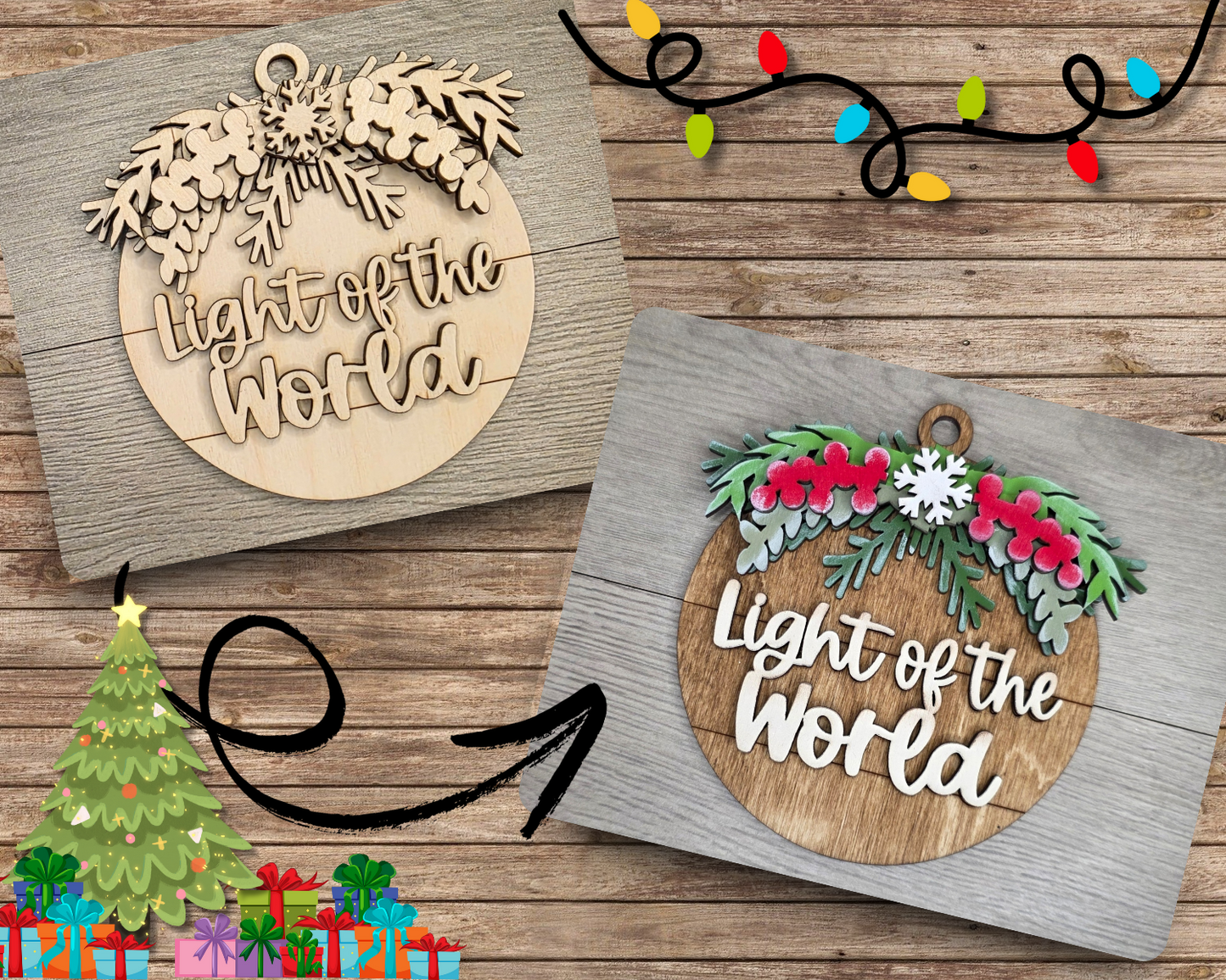 Names of Christ Ornament - LIGHT OF THE WORD | #5204