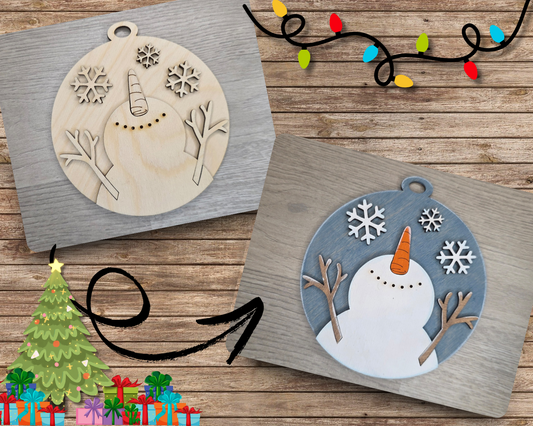 Snowman Ornament | #3507