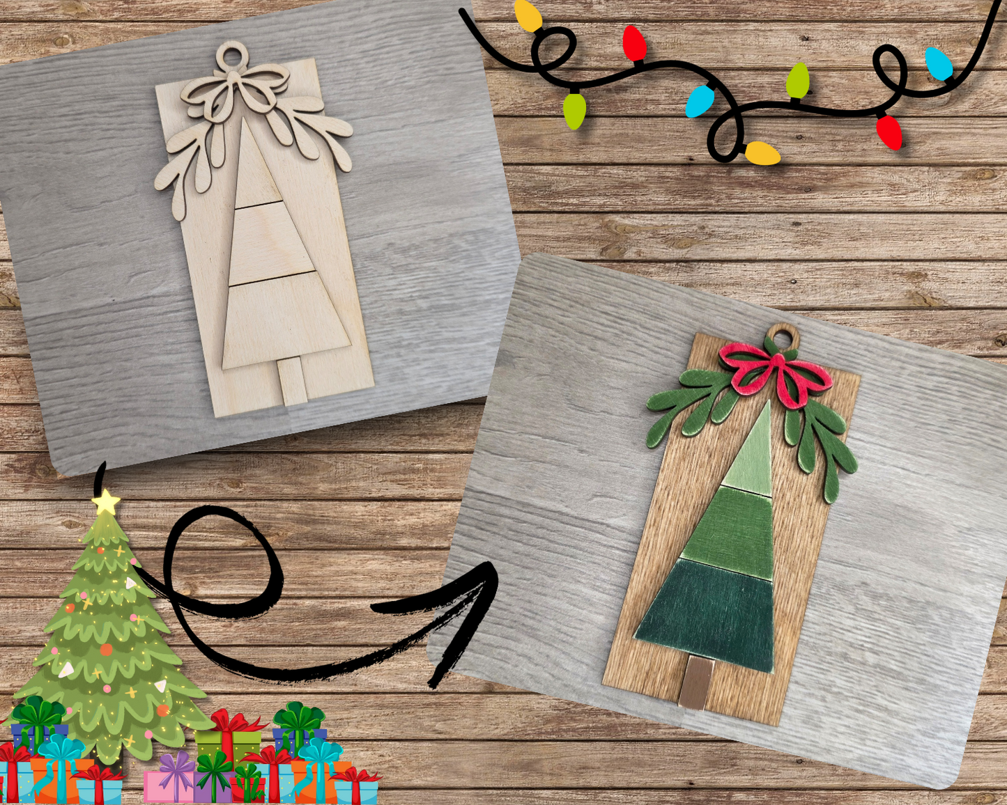 Christmas Tree Ornament | #2928