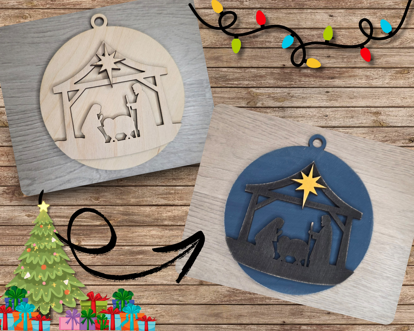 Nativity Ornament  | #5232