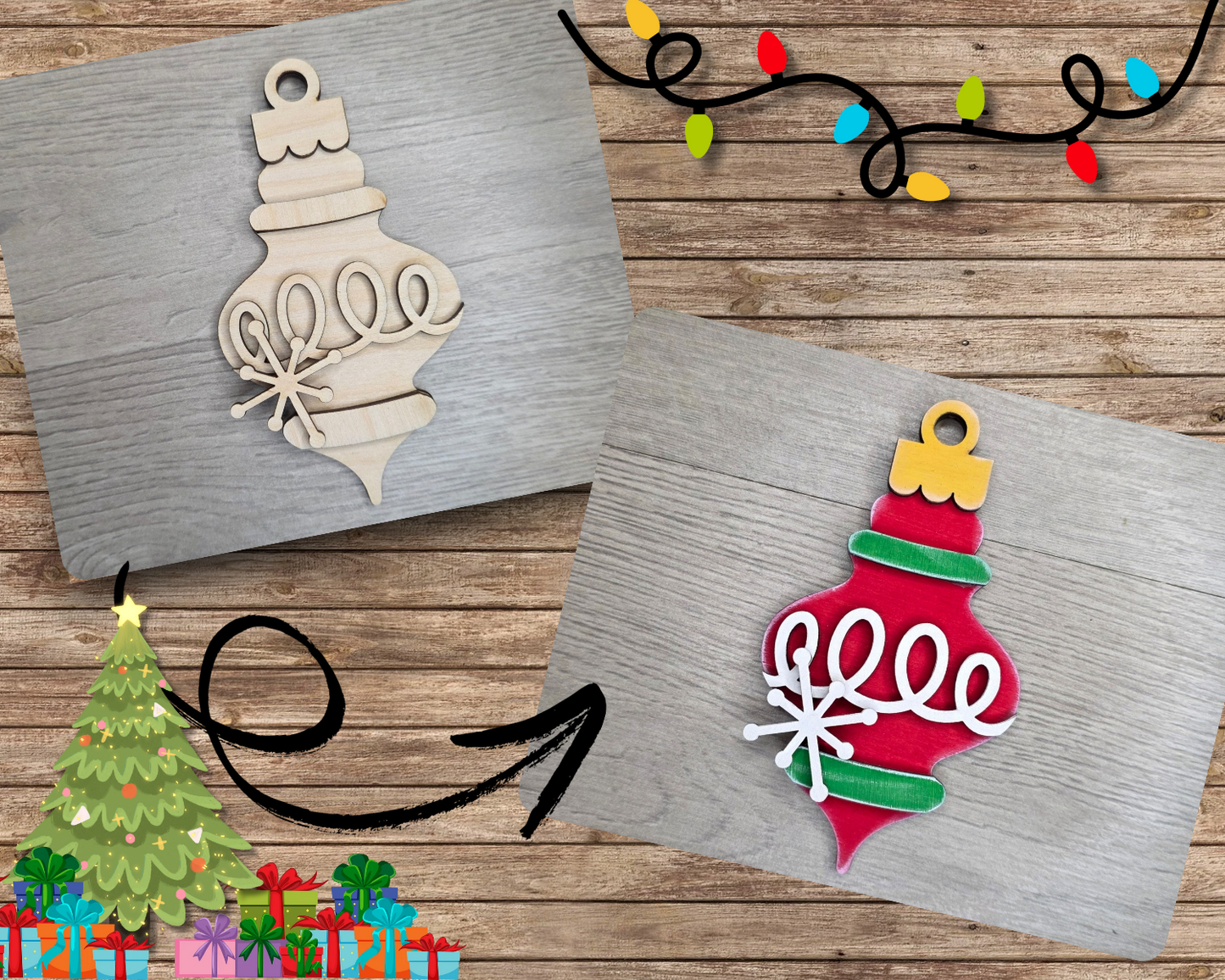 Vintage Christmas Ornament  | #5330