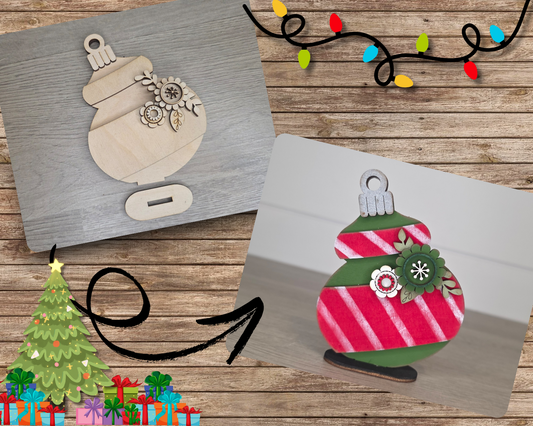 Christmas Ornament Shelf Sitter | #5337